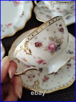 5 Royal Crown Derby Royal Antoinette Cup And Saucer