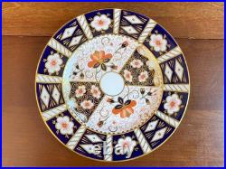 5 Royal Crown Derby Traditional IMARI 2451 Bone China Salad Plates 8 1/2 Mint