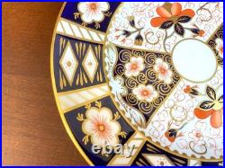 5 Royal Crown Derby Traditional IMARI 2451 Bone China Salad Plates 8 1/2 Mint