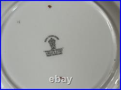 54-Piece Royal Crown Derby PINXTON ROSES 1120 Partial Tea Dessert Service for 11