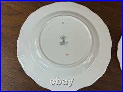 54-Piece Royal Crown Derby PINXTON ROSES 1120 Partial Tea Dessert Service for 11