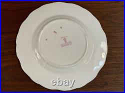 54-Piece Royal Crown Derby PINXTON ROSES 1120 Partial Tea Dessert Service for 11