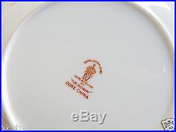 6 Beautiful Royal Crown Derby 8.5 Porcelain Salad Plates Olde Avesbury A73