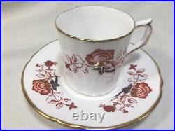 (6) Royal Crown Derby'Bali' Ely-Chelsea Shape DEMITASSE SETS