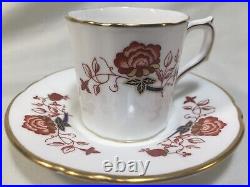 (6) Royal Crown Derby'Bali' Ely-Chelsea Shape DEMITASSE SETS