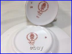 (6) Royal Crown Derby'Bali' Ely-Chelsea Shape DEMITASSE SETS