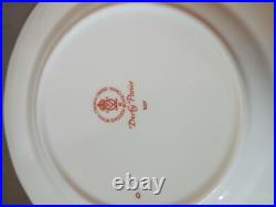 6 Royal Crown Derby Derby Posies Dessert Plates