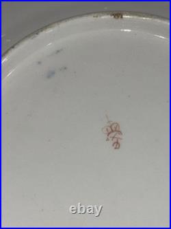 6 Royal Crown Derby Hand Dinner Plates 8.75 C. 1820