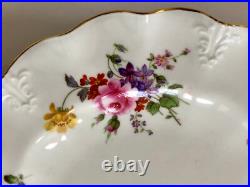 6 Royal Crown Derby Plates, Posies, Luncheon, Royal Shape