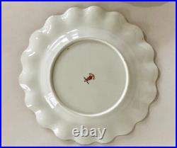 6 Royal Crown Derby Plates, Posies, Luncheon, Royal Shape