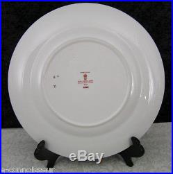 (6) Royal Crown Derby Traditional Imari #2451 Bone China Salad Plates