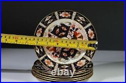 6x Royal Crown Derby 2451 Imari Side/Cake Plates (6.25 inches)