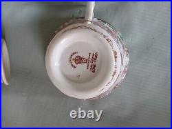 7 Royal Crown Derby Olde Avesbury Cups Ex