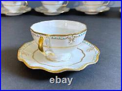 75pcs Royal Crown Derby Lombardy bone china dinner service for 12, Stunning