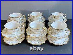 75pcs Royal Crown Derby Lombardy bone china dinner service for 12, Stunning