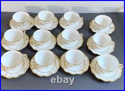 75pcs Royal Crown Derby Lombardy bone china dinner service for 12, Stunning