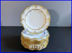 75pcs Royal Crown Derby Lombardy bone china dinner service for 12, Stunning