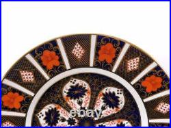 8 ROYAL CROWN DERBY Old Imari 1128 Dinner Plate Set 10.5 Inch Sold Individually