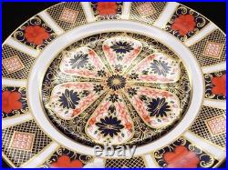 8 Royal Crown Derby Bone China Old Imari 8.5 Salad Plates #1128