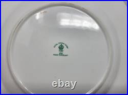 8 Royal Crown Derby Heraldic Gold 8 3/8 Salad Plates