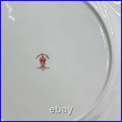 8 Royal Crown Derby Porcelain Imari 10.25 in Dinner Plates 1927