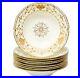 9-Royal-Crown-Derby-England-Gilt-Porcelain-Rimmed-Soup-Bowls-1890-01-rrfz
