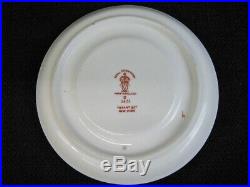 9 Royal Crown Derby Traditional IMARI Saucers Tiffany & Co. #2451 c. 1925 England