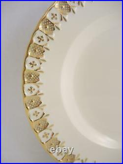 9 Vintage Royal Crown Derby Salad Plates Heraldic Pattern