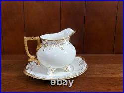 96 pcs Royal Crown Derby Vine bone china dinner service, Serve 12-16, excellen