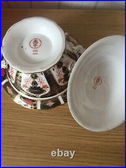 A Fabulous ROYAL CROWN DERBY'Imari 1128' Sauce Tureen & Cover, Excellent Cond