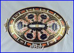 A ROYAL CROWN DERBY COVERED Vegetable DISH in 1128 OLD IMARI Pattern, 1923