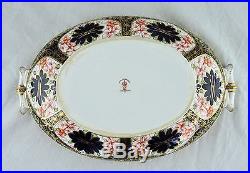A ROYAL CROWN DERBY COVERED Vegetable DISH in 1128 OLD IMARI Pattern, 1923