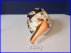 ANTIQUE 1902 ROYAL CROWN DERBY Traditional Imari #2451 MINI TEA COFFEE POT & LID