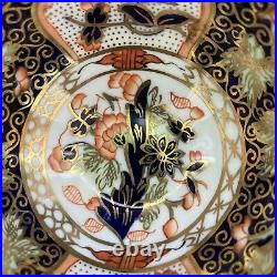 ANTIQUE RARE ROYAL CROWN DERBY CUP & SAUCER #9022 c. 1913. MATCHING SET RARE