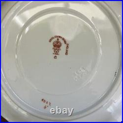 ANTIQUE RARE ROYAL CROWN DERBY CUP & SAUCER #9022 c. 1913. MATCHING SET RARE