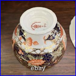 ANTIQUE RARE ROYAL CROWN DERBY CUP & SAUCER #9022 c. 1913. MATCHING SET RARE