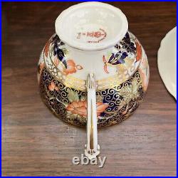ANTIQUE RARE ROYAL CROWN DERBY CUP & SAUCER #9022 c. 1913. MATCHING SET RARE
