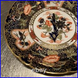 ANTIQUE RARE ROYAL CROWN DERBY CUP & SAUCER #9022 c. 1913. MATCHING SET RARE