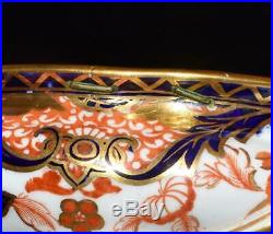 ANTIQUE Royal Crown Derby Imari 2451 FOOTED COVERED CASSEROLE DISH 12.5L