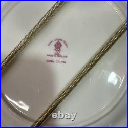 ANTIQUE handpainted PLATE Royal Crown Derby Imari Salad Plate 8 (RK)