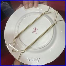 ANTIQUE handpainted PLATE Royal Crown Derby Imari Salad Plate 8 (RK)