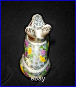 Adorable Royal Crown Derby 2017 Springtime Bunny Figurine/Paperweight-MINT
