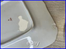 Antique 1820 Royal Crown Derby Porcelain Tea Dessert Set Tray Cups Saucers Rare