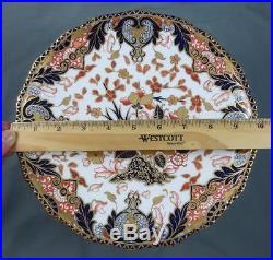 Antique 1882 ROYAL CROWN DERBY Kings 10 TAZZA Pedestal Dish IMARI COLORS