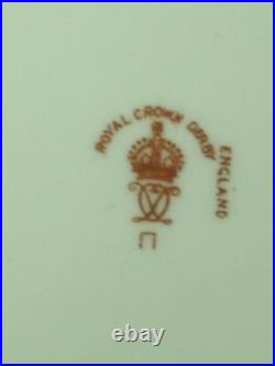 Antique 1911 Royal Crown Derby DESSERT PLATE 9 23cm 1128 Imari Gadroon Rim