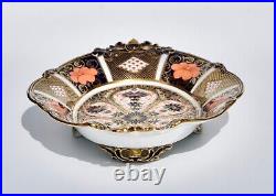 Antique 1917 Royal Crown Derby OLD IMARI Serving Bowl 1128 Acorn Detailing