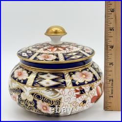 Antique 1920s Royal Crown Derby for Tiffany & Co Imari Lidded Jar Pattern 2451