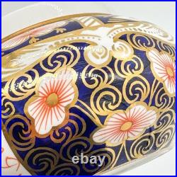 Antique 1920s Royal Crown Derby for Tiffany & Co Imari Lidded Jar Pattern 2451