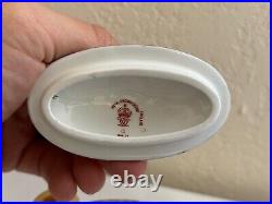 Antique 1925 Royal Crown Derby Porcelain Old Imari 2451 Creamer & Sugar Dish