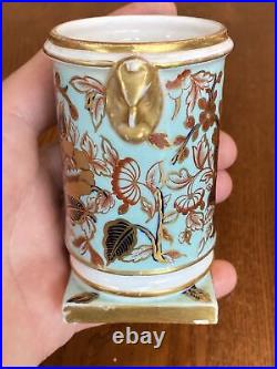 Antique 19th C Circa 1877-1891 Royal Crown Derby Miniature Spill Vase 3-5/8